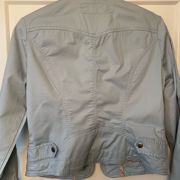 Cabi Dobby Stripe Jacket size M - Picture 2 of 5